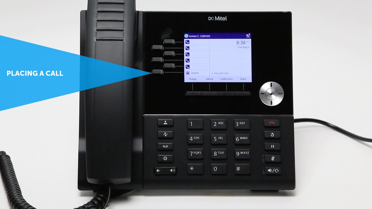 6920 Phone: Placing A Call - YouTube