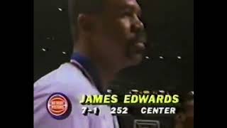 Detroit Pistons - 1990 Starting Lineup Introductions