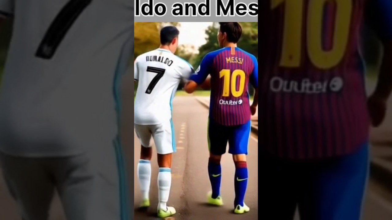 Ronaldo and Messi 😍❤️.... .