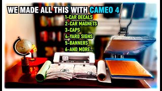 you can do all this with cameo 4