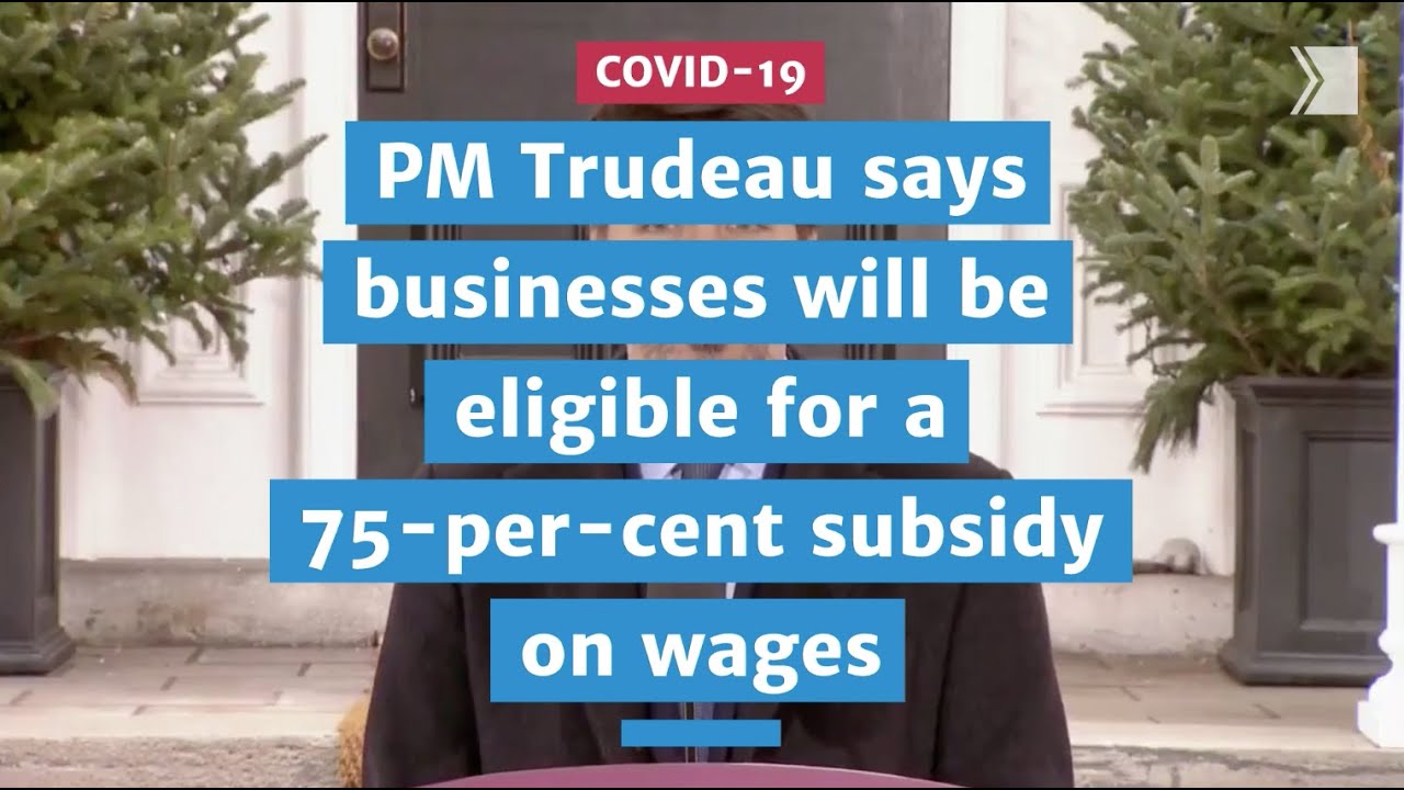 75percent subsidy on wages meant to cushion the blow from COVID19