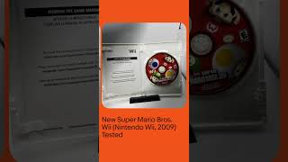New Super Mario Bros. Wii (Nintendo Wii, 2009) Tested