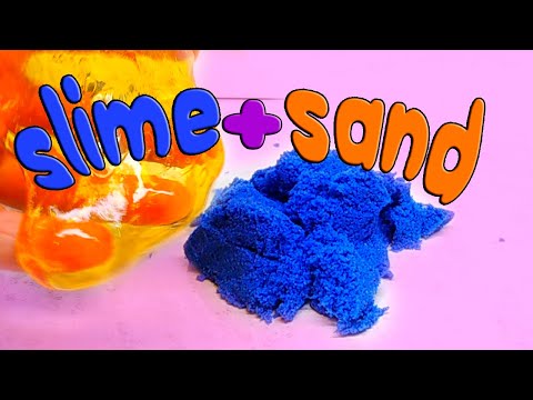 Видео: MIXING KINETIC SAND AND SLIME СЛАЙМ И КИНЕТИЧЕСИЙ ПЕСОК