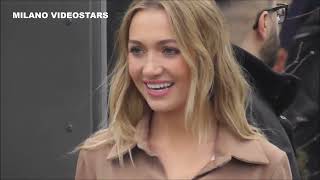 Tilly Keeper ( EastEnders ) @ Milan Fashion Week 24 february 2023 show Tod's - Milano