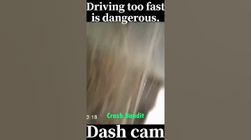 Driving too fast is dangerous.😮😨🤯😵‍💫#Shorts