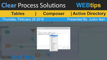 WINSHUTTLE Tutorials & WEBtips: Composer - Performance Tips and AD Search Training