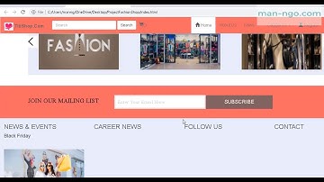 Làm Website Thời Trang  Sử Dụng Bootstrap Jquery SASS  Buổi 19 - Tạo Phần Footer   Part 2