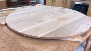 60" Round table top Profile