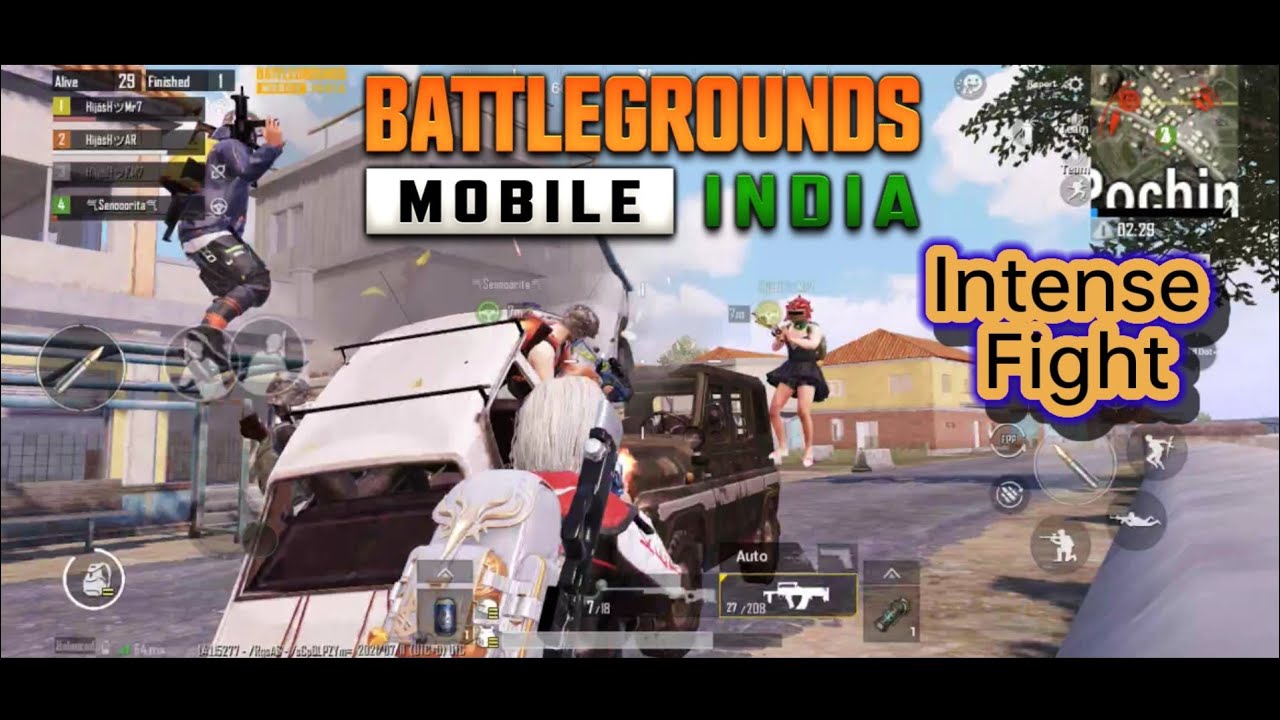 BGMI । Amazing and Intense Match with Chicken Dinner - YouTube
