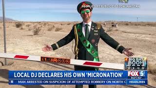Fox 5 San Diego: Local DJ Creates his own Micronation