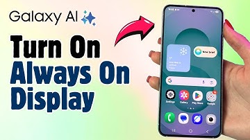 Samsung Galaxy S25 - Enable Always On Display Step-by-Step Guide