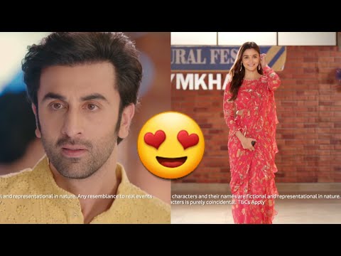 Ranbir Kapoor and Alia Bhatt Flipkart Nov 2021 Ad 😍 #RanbirKapoor #AliaBhatt
