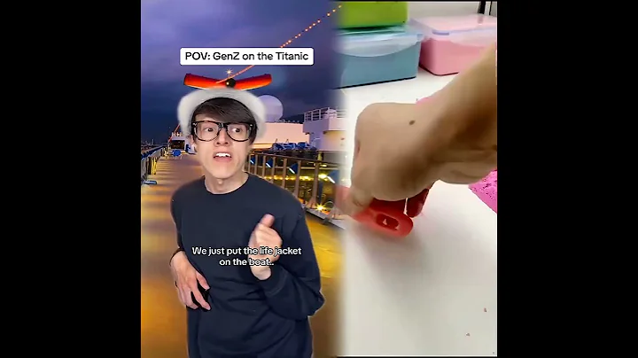 GenZ on the TiTanic part 2 #funny #shorts #fyp #pov