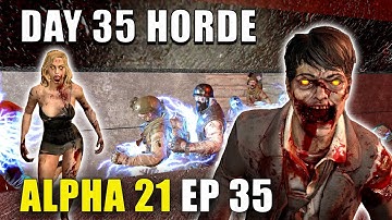 Can We MELEE HORDE NIGHT One Last Time? | 7 Days To Die Alpha 21 Gameplay