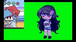 My oc idle test (FNF x gacha club)