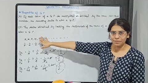 Introduction to Geometric Progression | Part-2