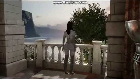 Unreal Engine 4 Test #2 - Test in Mobile Temple map