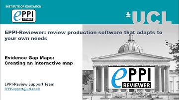 Creating an interactive evidence (gap) map using EPPI-Mapper