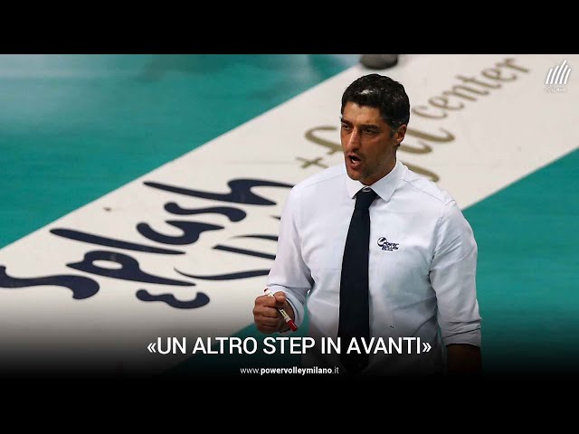 Superlega, l'intervista post Milano - Vibo Valentia di Andrea Giani