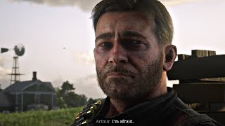 Red Dead Redemption 2 - Arthur Tells Sister He's Dying \& Is Afraid (Very Sad Cutscene)