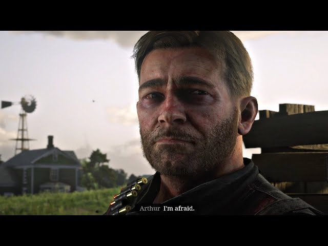 Red Dead Redemption 2 - Arthur Tells Sister He's Dying u0026 Is Afraid (Very Sad Cutscene) class=