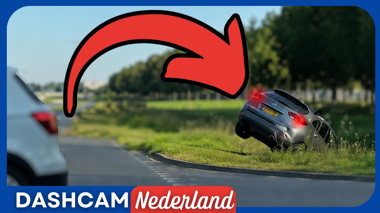 Auto Knalt In Sloot Na Ongeluk! | Dashcam Nederland | Aflevering 88