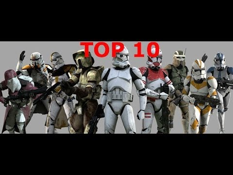 top 10 clone troopers