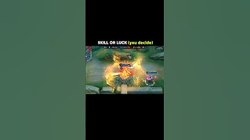 skill or luck (you decide) 🗿 #faustinorex #mlbb #shorts