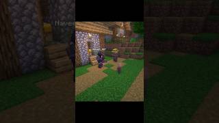 Minecraft: Villager take revenge ☠️ #trending #minecraft #shorts #youtubeshorts #shortsfeed #funny