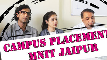 NIT Jaipur (MNIT) - Cairn India - Re-enactment Campus Placement  Interview - Abhimanyu Singh Rathore