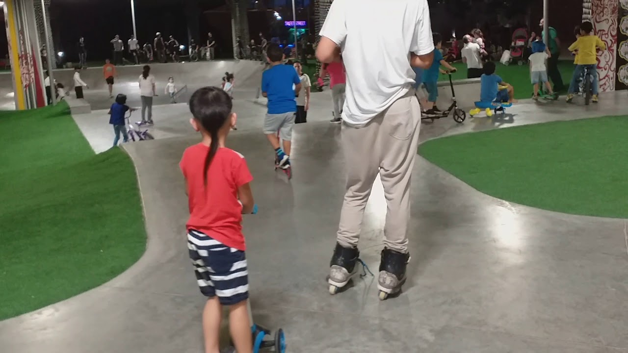 Skate park Abu dhabi YouTube