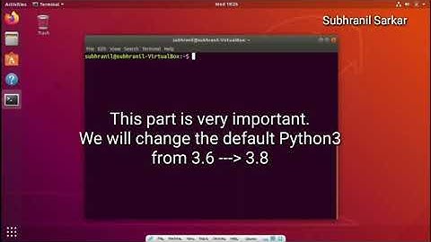 Installing Python3.8 along with Pip3 in Ubuntu 18.04 | Change Default python3 in your system.