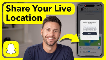 Hoe je je live locatie deelt op Snapchat