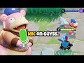 Slowbro coaching my solo ranked team  pokmon unite