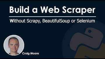 Build a Web Scraper Without Scrapy, Beautiful Soup or Selenium in Python