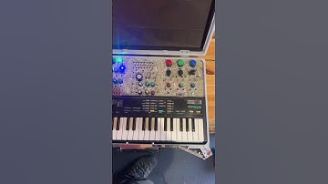 Circuit Bent Casio SK-1 Modular Synth Briefcase #circuitbending #modularsynth