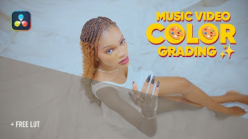 Professional Music Video Color Grading Tutorial (DaVinci Resolve + Free LUT)