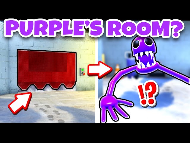 WHAT IF PURPLE CAME OUT OF HIDING? Jumpscares + Speedrun Rainbow Friends  Roblox - BiliBili