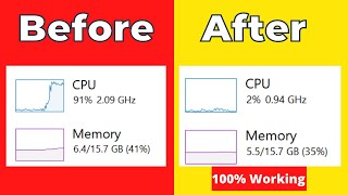 How to Fix 100% CPU Usage Windows 10  Fix High CPU Usage & Boost FPS [Latest]