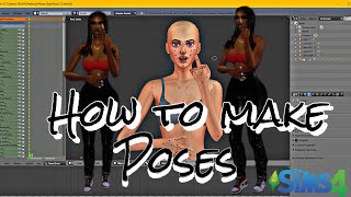 HOW TO MAKE POSES TUTORIAL|SIMS 4|BI$H WHAT WE CREATING TODAY|Episode 5|900 SUBS🎉