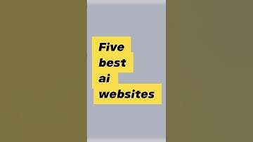 Five best ai websites 🔥💯#ai #short