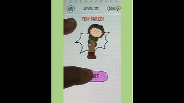 Brain test 3 Level 122 Loki is trying to stop them