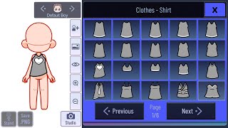 GACHA CLUB ASSETS IN GACHA VTUBER APP