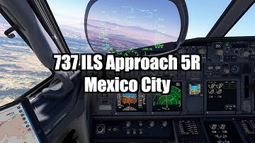 Boeing 737 PMDG RNAV & ILS Approach | Stunning MMMX Landing | MSFS 2020