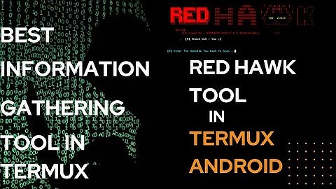 How to install Red Hawk Tool in Termux || Hashiix