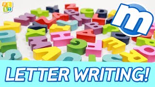 How to Write the Letter m - Lowercase Alphabet for Kids - FREE Worksheet