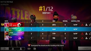 FAR APART😮‍💨BUT STILL HOPE😏..|| FRANKIE tournament🏆 highlights💫 FREE FIRE MAX🇮🇳🇮🇳 #272