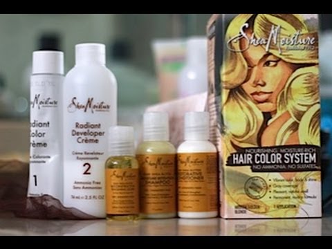 Shea Moisture Medium Golden Blonde Review Youtube