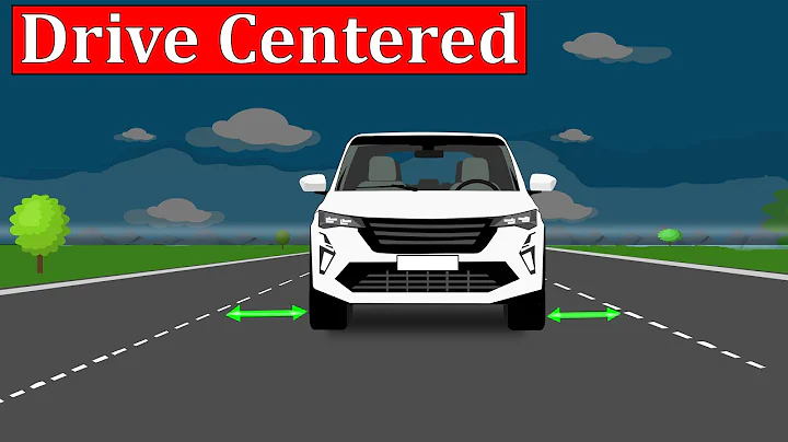 How to Stay Centered in Your Lane – Driving Tutorial
