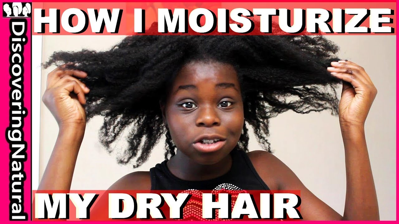 My Summer Moisturizing Dry Natural Hair Routine YouTube